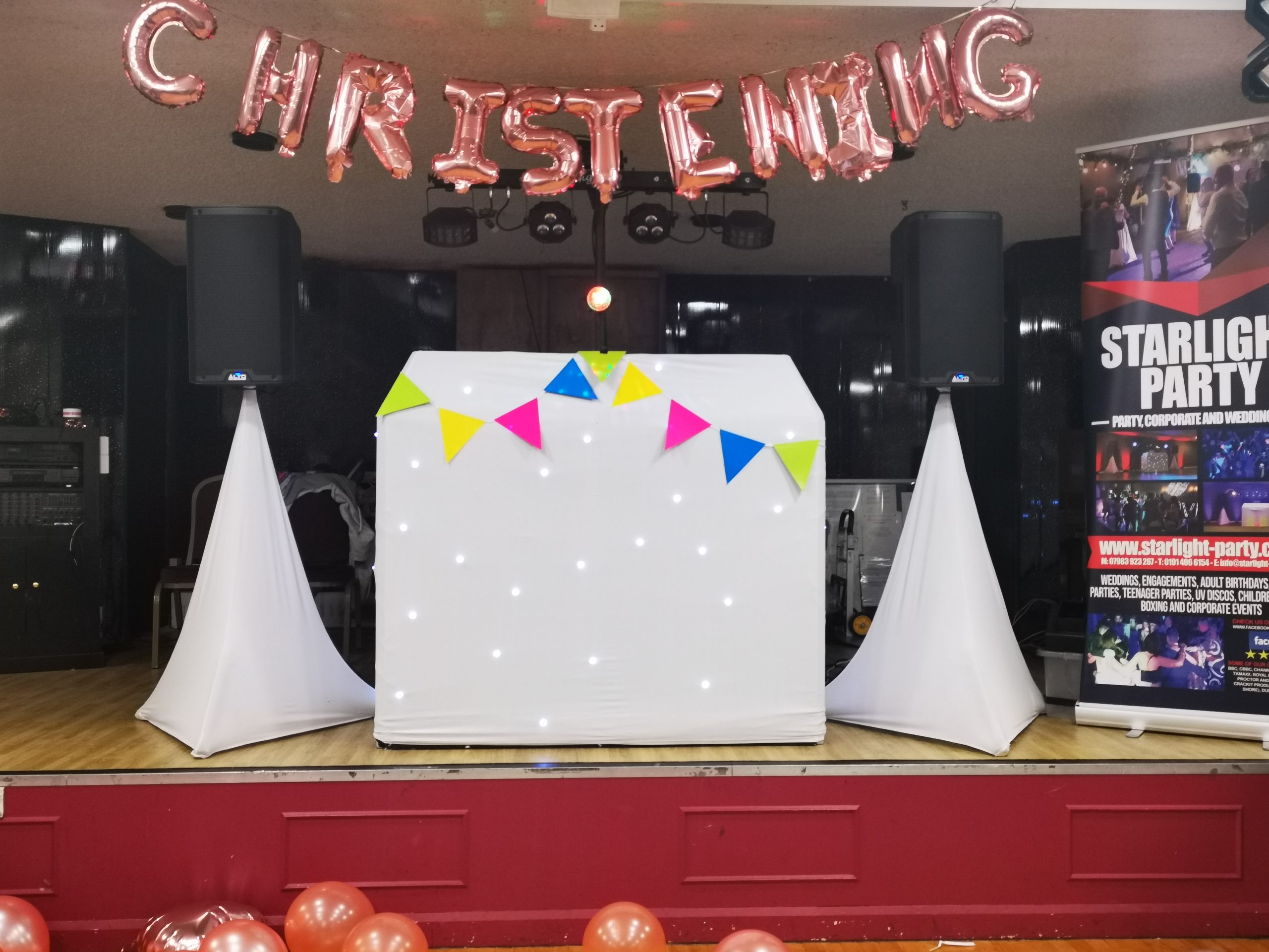 Christening Disco Entertainment Party Package starlight party newcastle