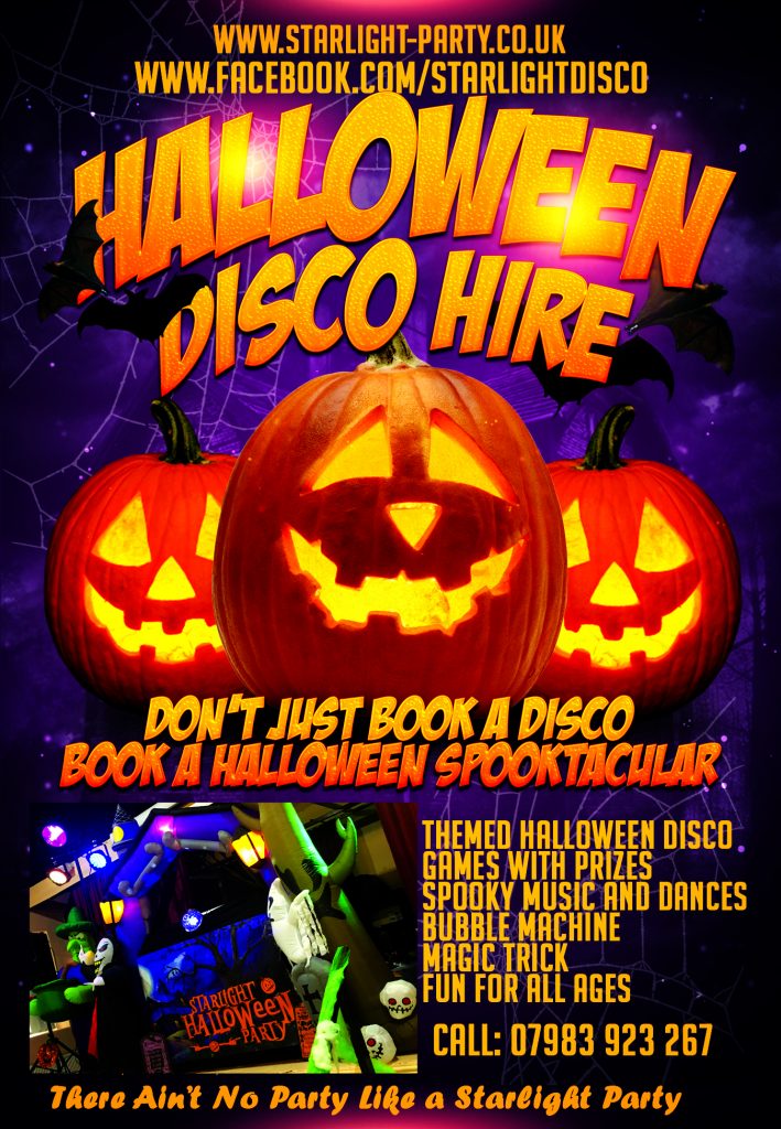 Halloween Disco Starlight Party Mobile Disco DJ Newcastle